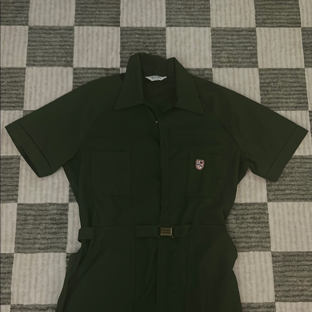Olive Green Jumpsuit